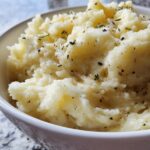 Truffle Mashed Potatoes with Garlic Herb