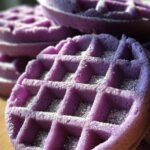 Ube Mochi Waffles