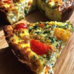 Veggie loaded baked frittata