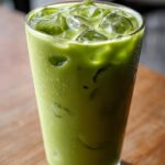 Zero sugar iced matcha shake