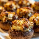 air fryer stuffed mushrooms