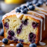 blueberry lemon loaf cake