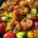 cajun shrimp avocado salad