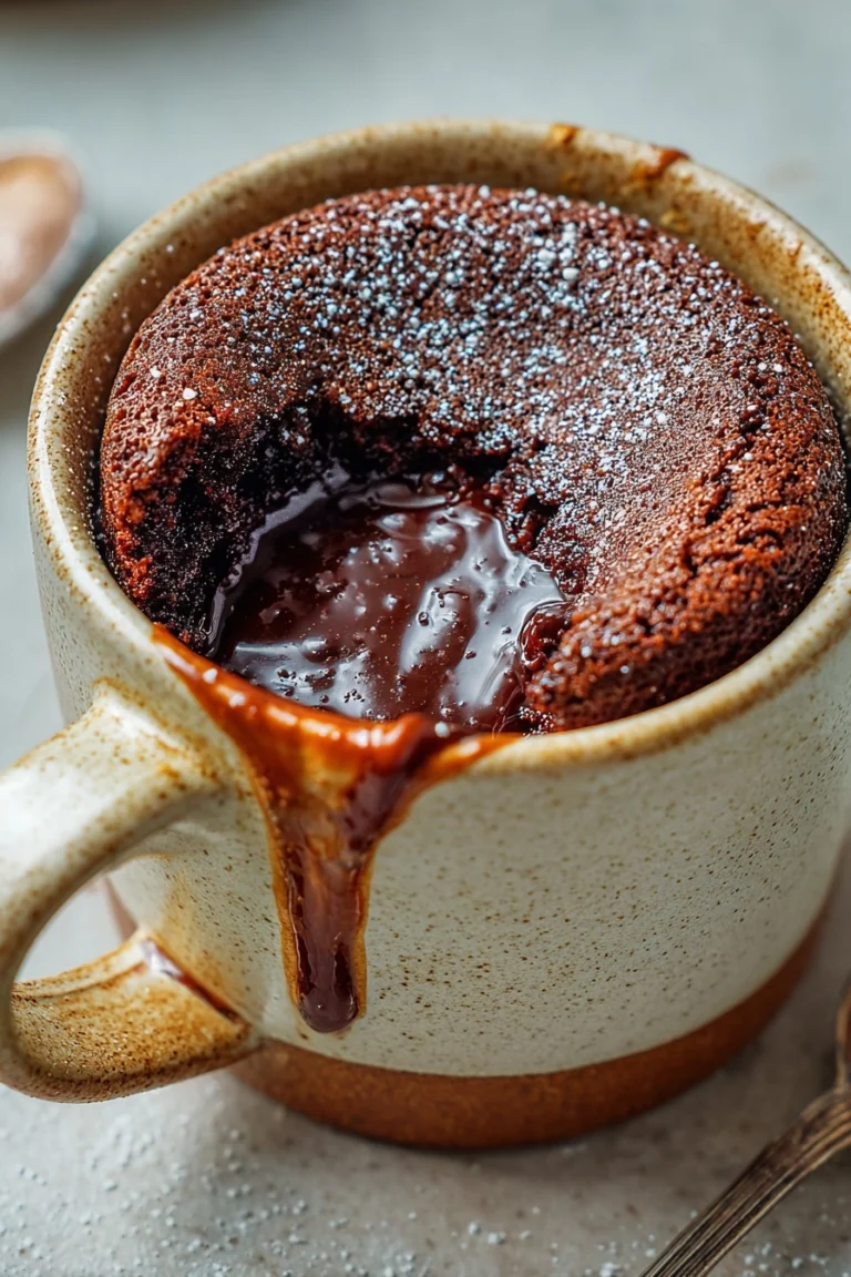 chocolate lava mug cake