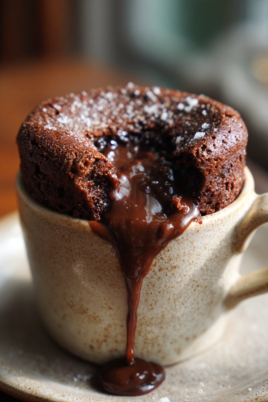 chocolate lava mug cake