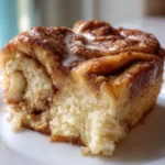 cinnamon roll french toast bake