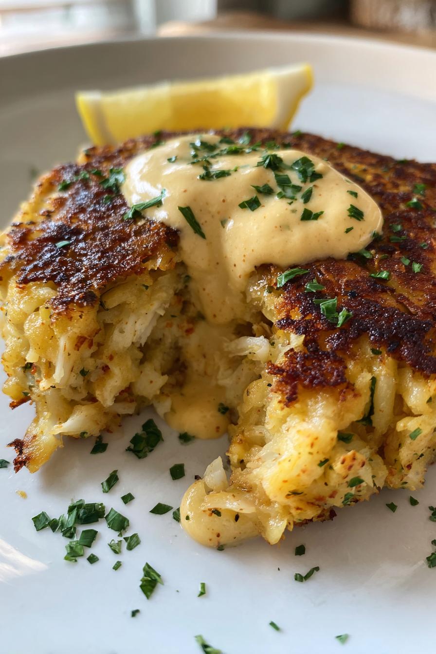 crab cakes with remoulade sauce