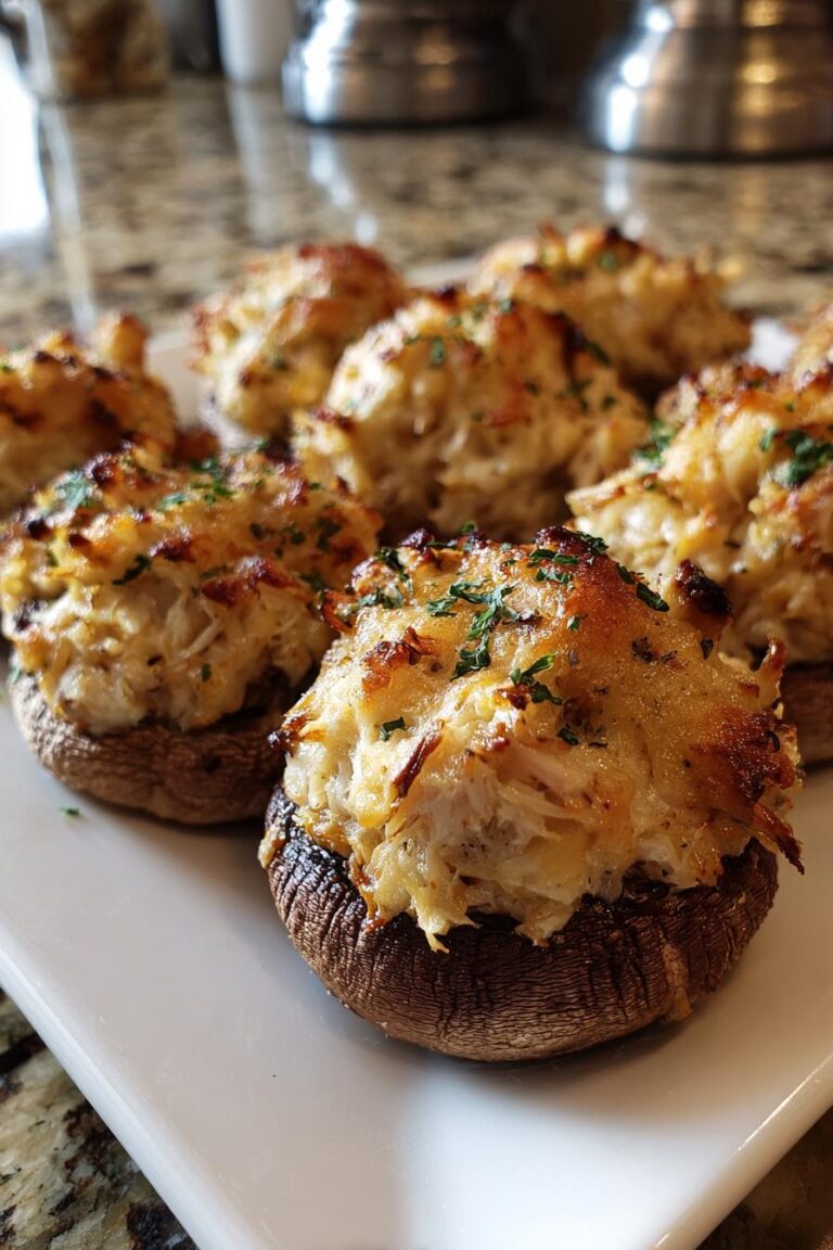 crab stuffed mushrooms