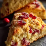 cranberry orange scones