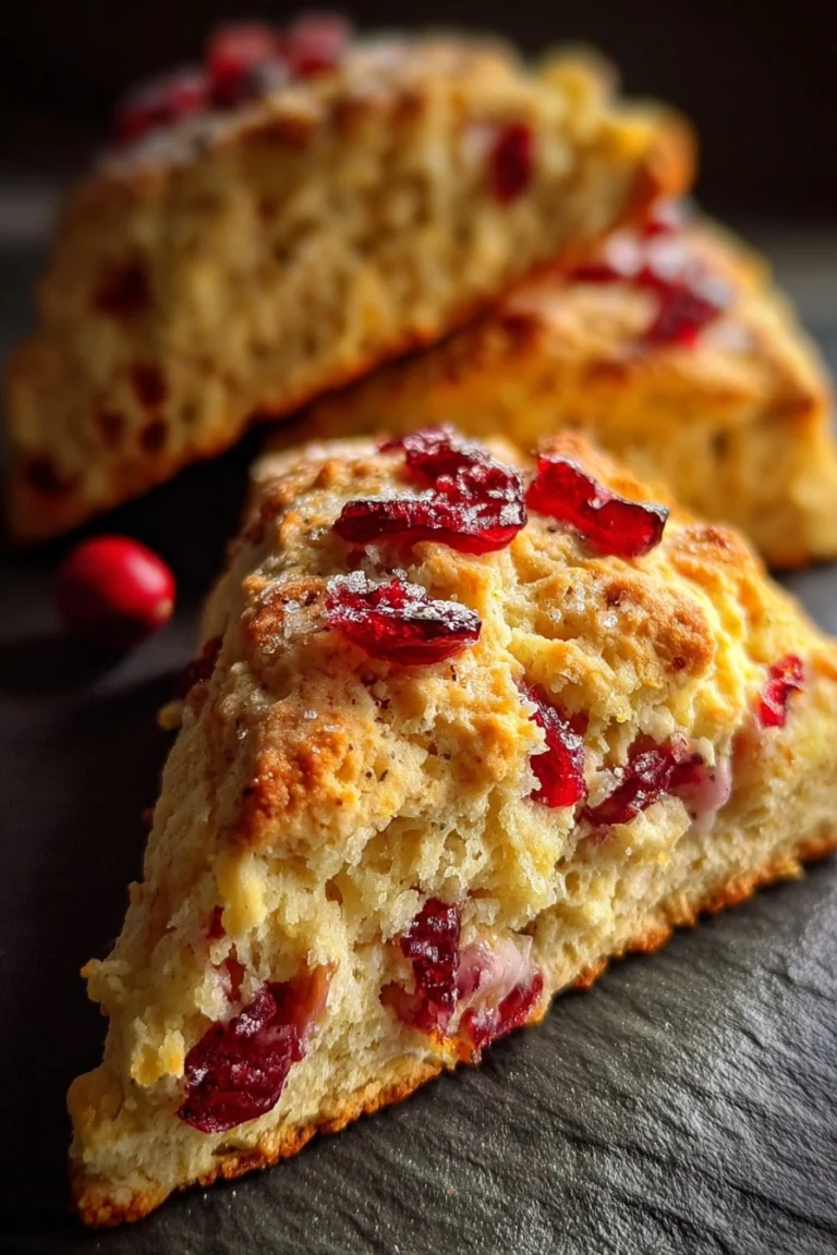 cranberry orange scones