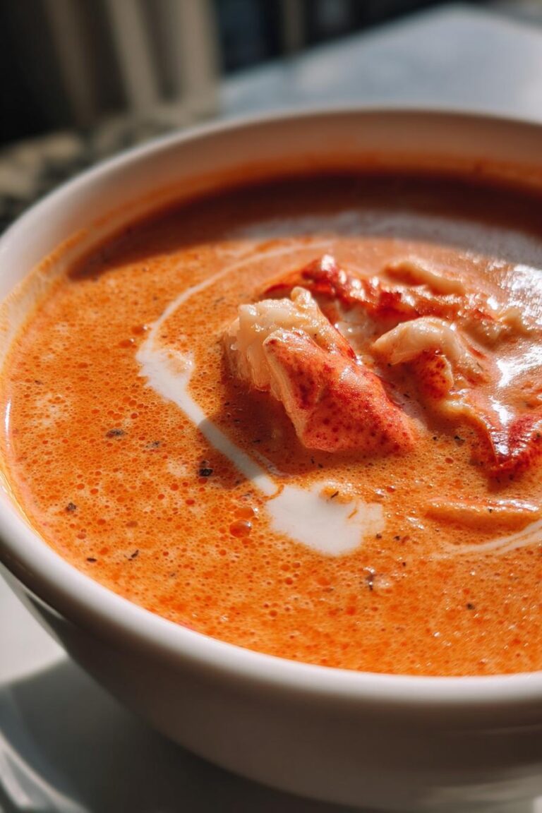 creamy lobster bisque recipe