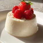 dairy-free coconut panna cotta