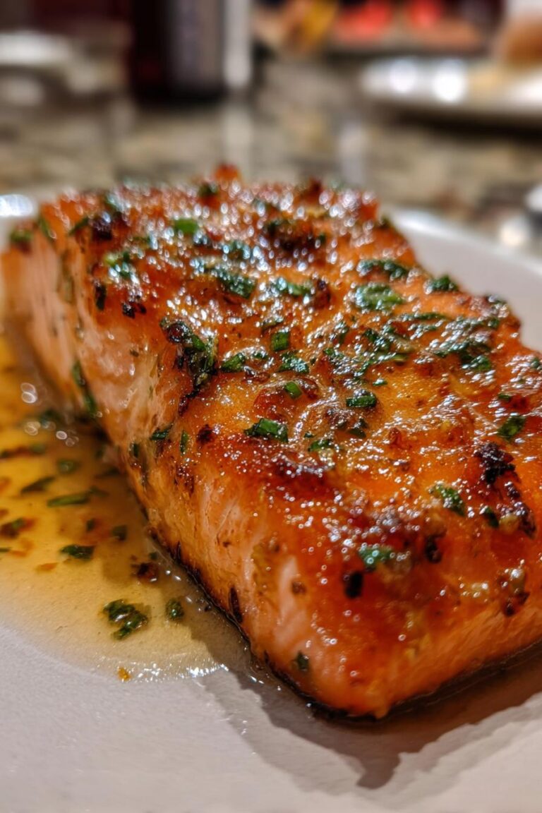 garlic butter salmon