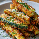 garlic parmesan zucchini fries
