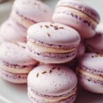 honey lavender macarons