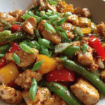 honey lemon chicken stir-fry