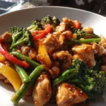 honey lemon chicken stir-fry