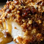 honey mustard pretzel crust chicken