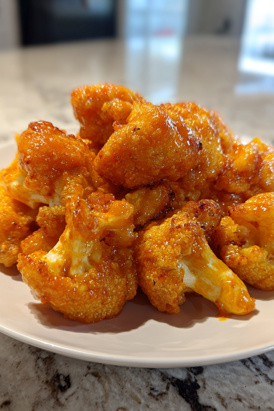 keto buffalo cauliflower bites