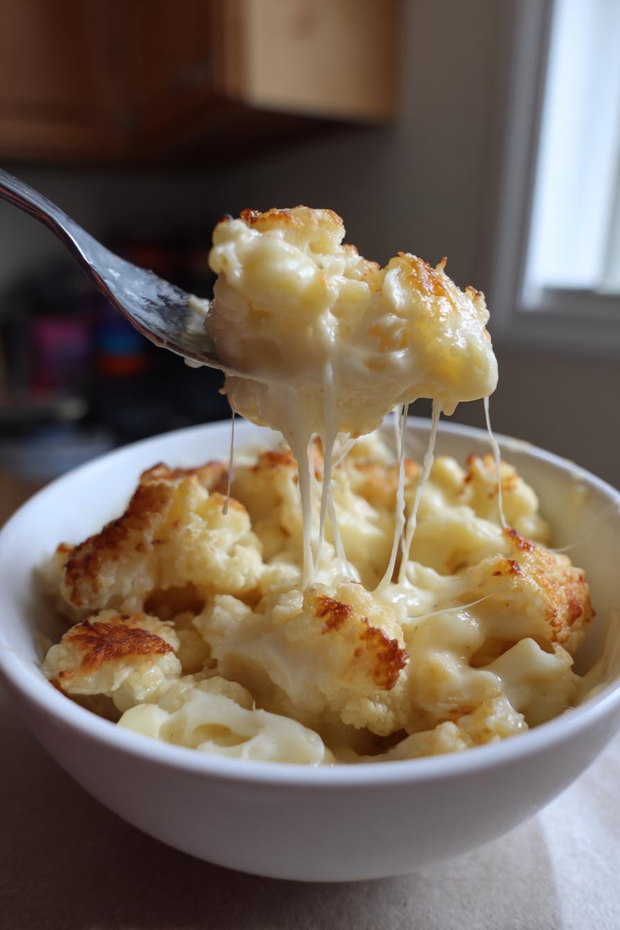 keto cauliflower mac and cheese