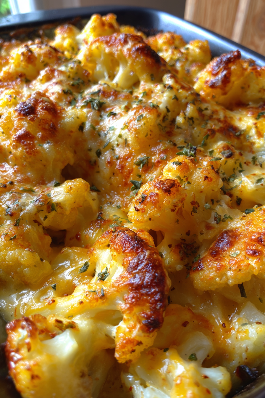 keto cauliflower mac and cheese