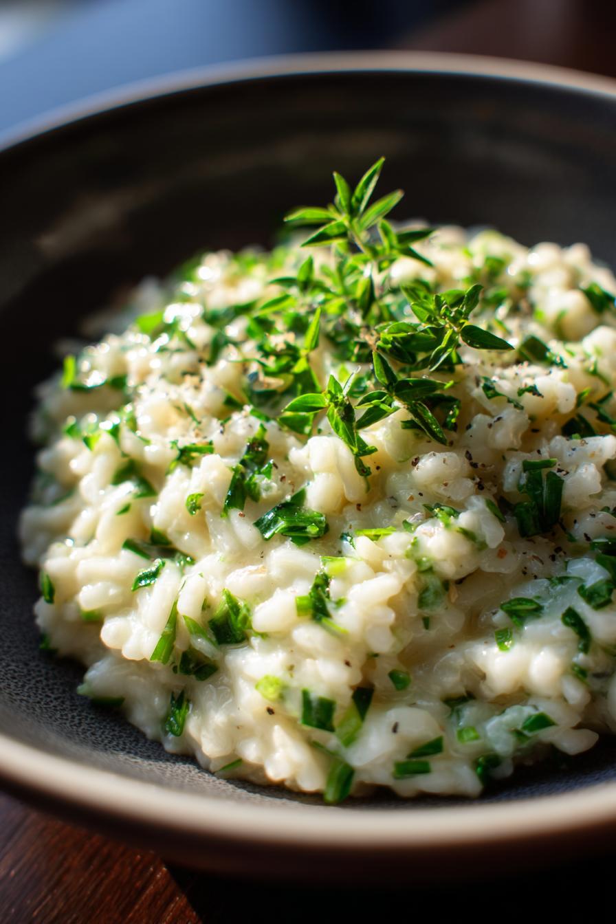 keto cauliflower risotto