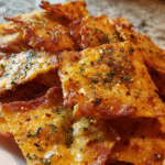 keto chili cheddar ham chips