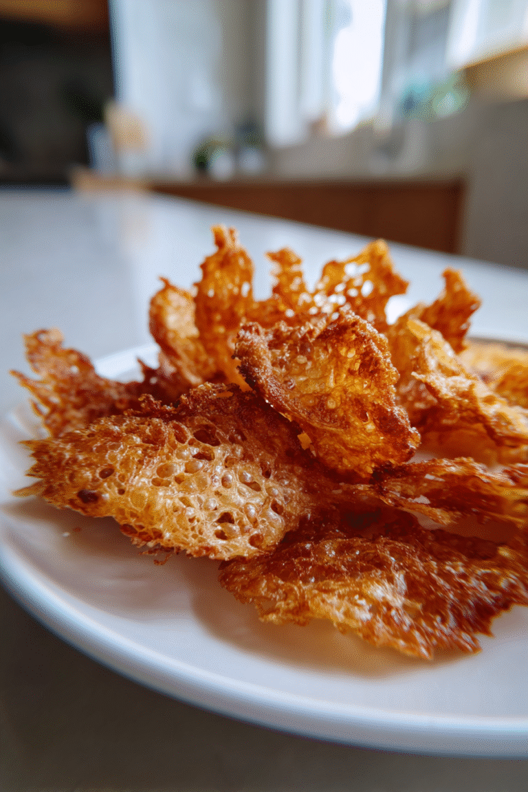 keto crispy chicken skin chips