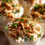 keto greek yogurt chicken dip cups