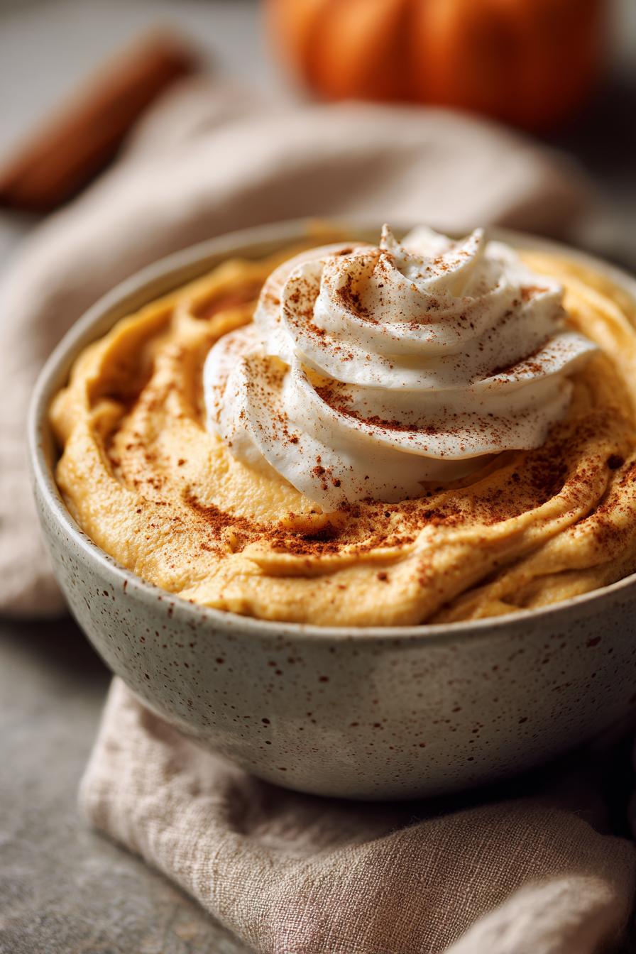 keto pumpkin mousse recipe