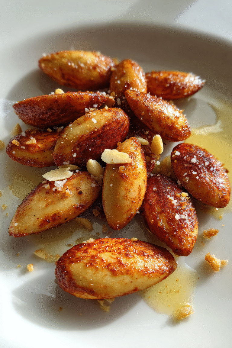 keto roasted garlic brazil nuts