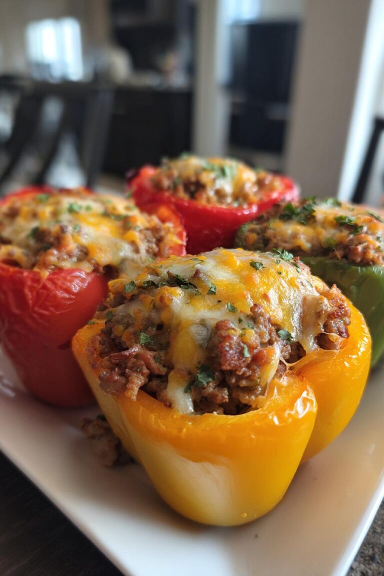 keto stuffed bell peppers