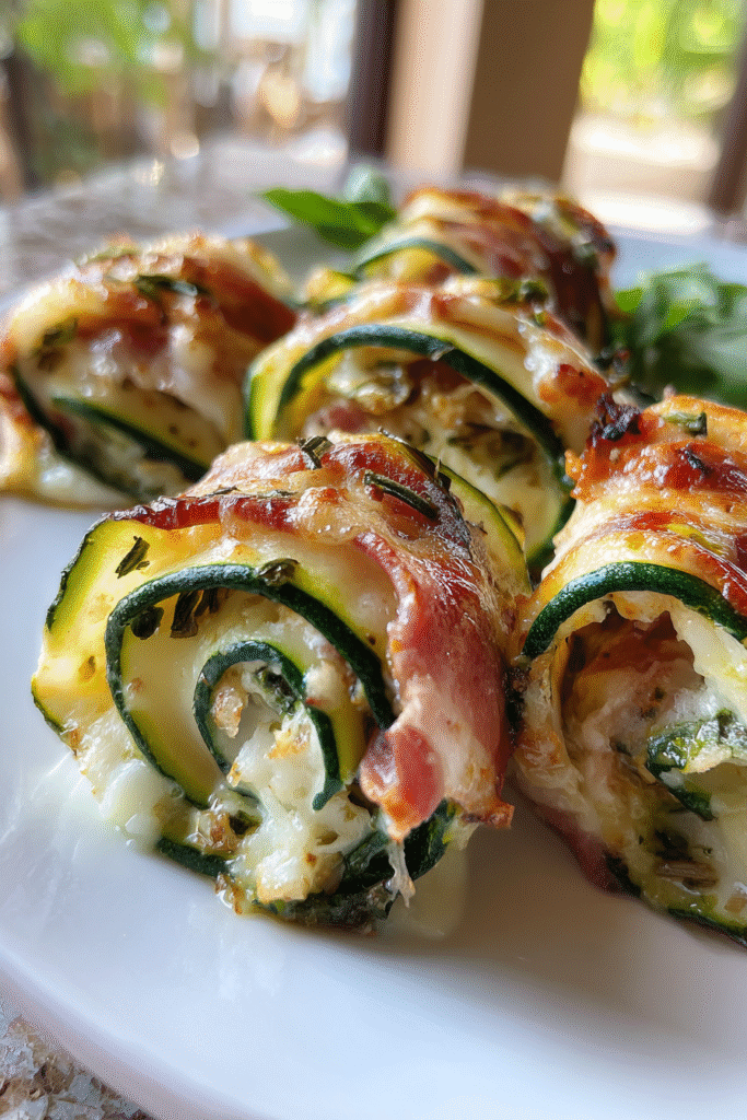 keto zucchini roll ups