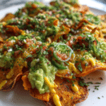 loaded sweet potato nachos