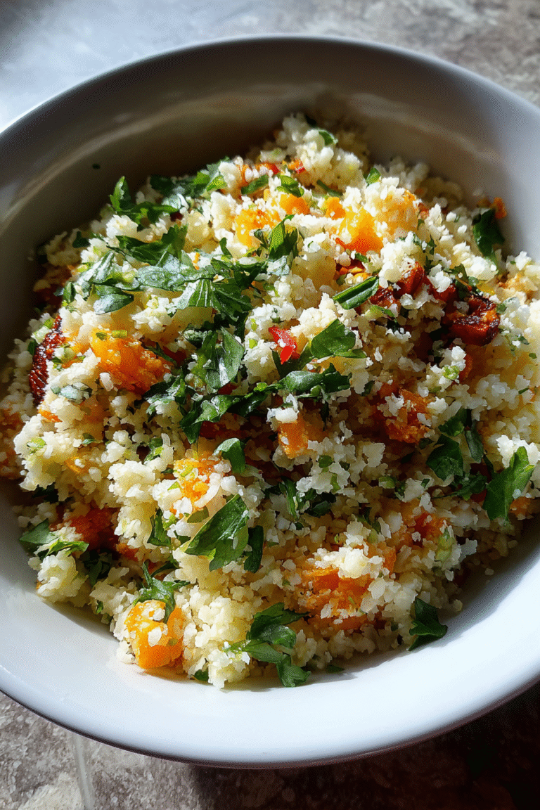 low carb cauliflower rice