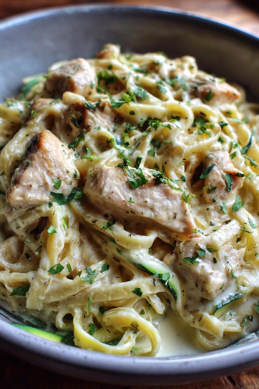 low carb chicken alfredo recipe