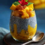 mango coconut chia pudding