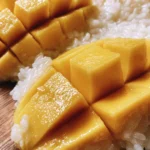 mango sticky rice dessert