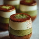 matcha tiramisu cups