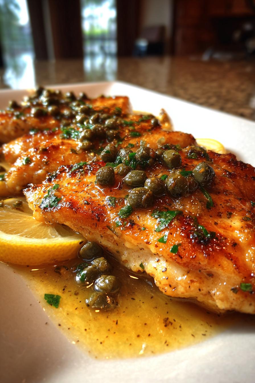 organic chicken piccata recipe