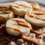 peanut butter banana overnight oats