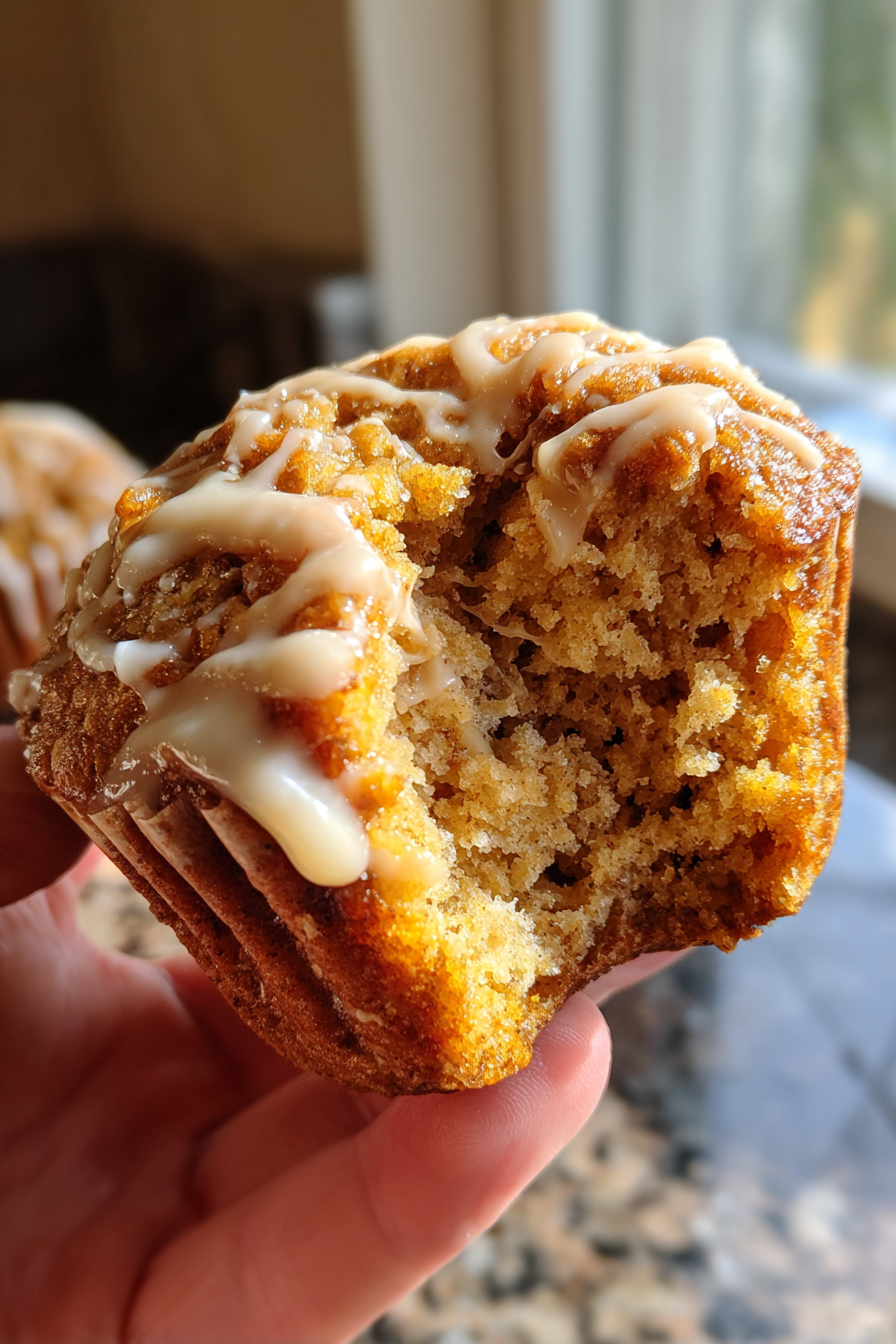 pumpkin chai latte muffins