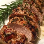rosemary garlic pork tenderloin