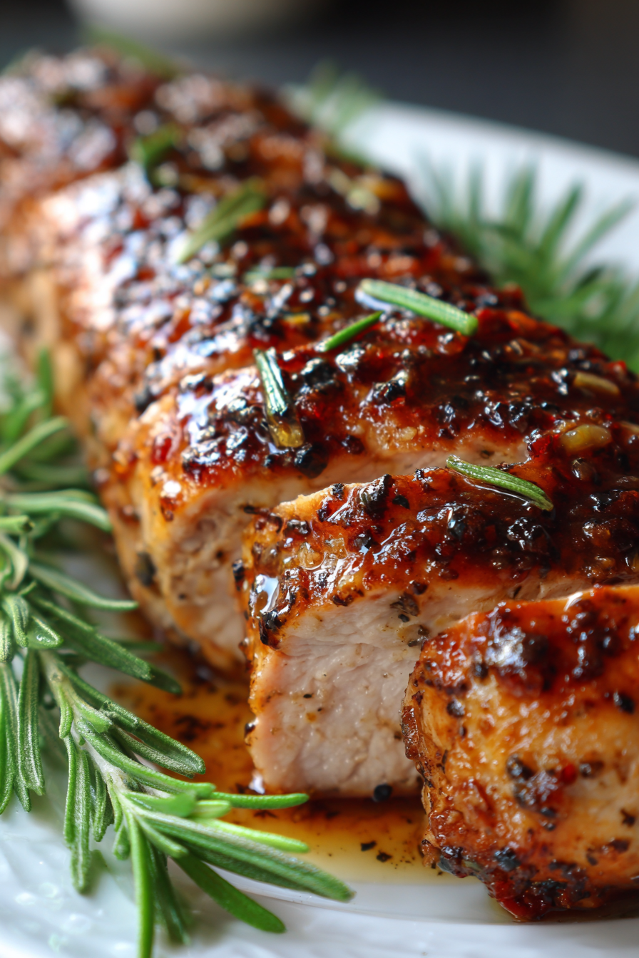 rosemary garlic pork tenderloin