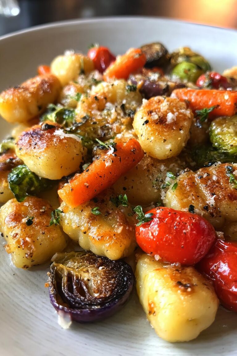 sheet pan gnocchi