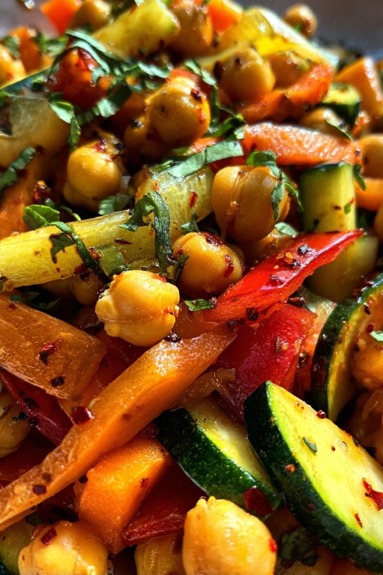 smoked paprika chickpea salad