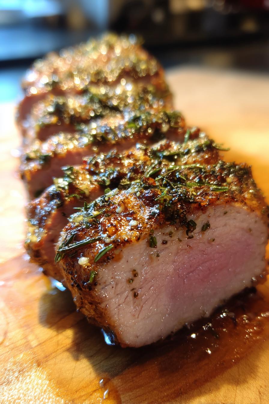 sous-vide pork tenderloin rosemary garlic