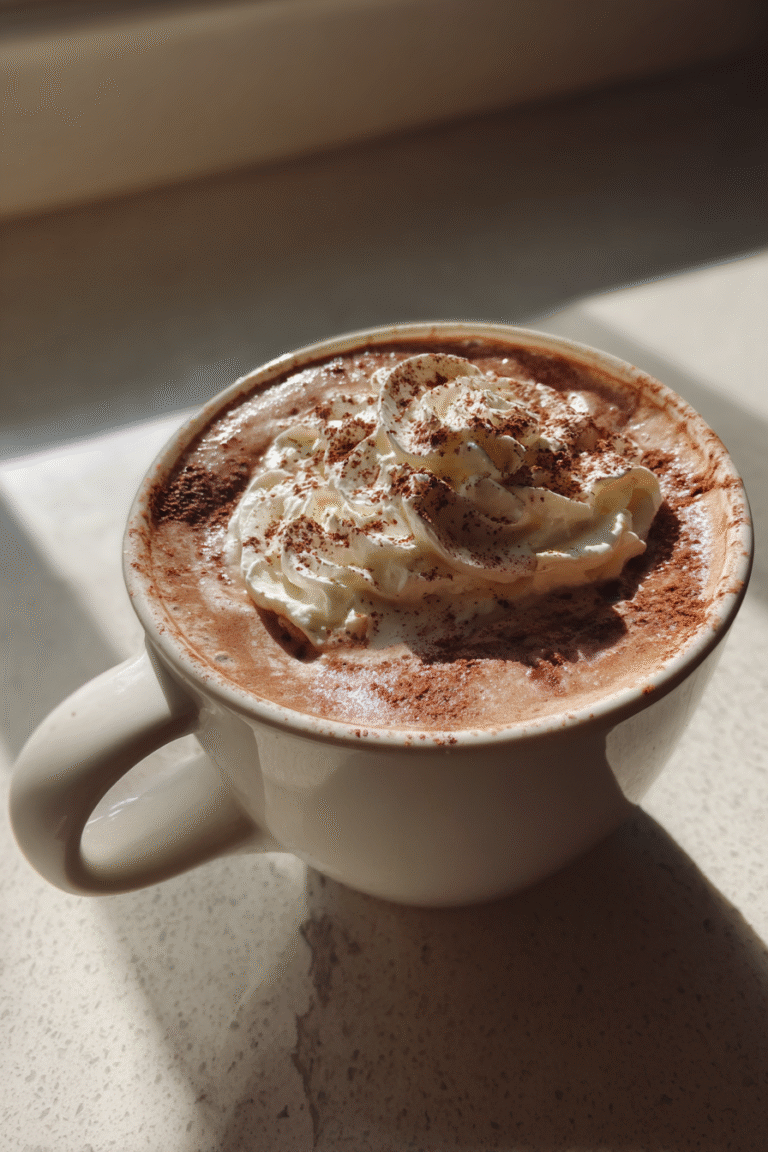 sugar free hot chocolate keto