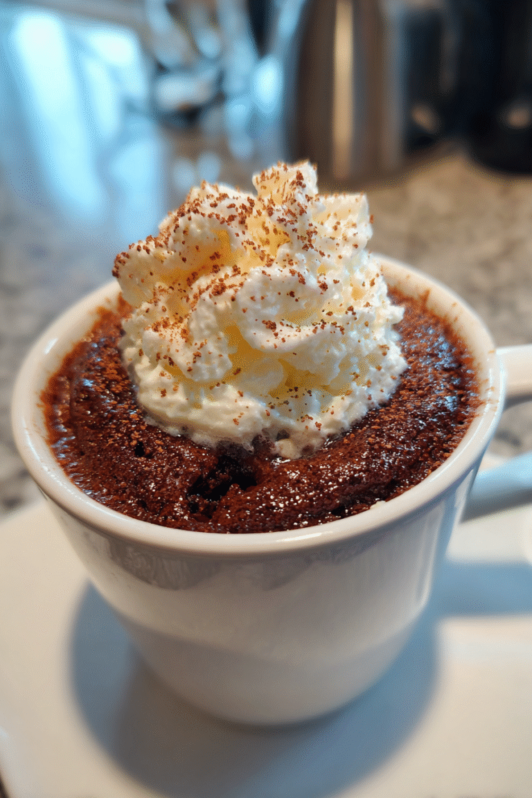 sugar free keto mug cake