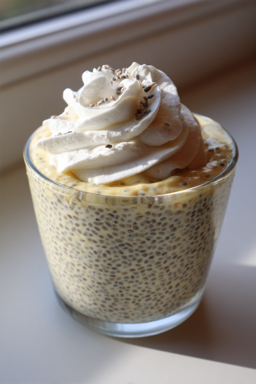 sugar free vanilla chia pudding